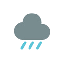 Monday 3/17 Weather forecast for Bloomingdale, Georgia, Moderate rain