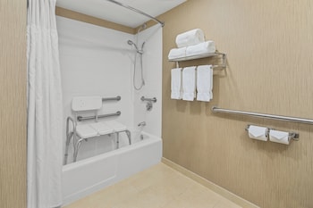 1 Single Standard Communications Accessible Tub (One single bed)