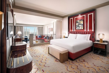 Newly Remodeled Luxury King Suite Strip View