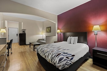 Suite, 1 Queen Bed, Accessible, Non Smoking (Roll-In Shower)