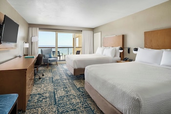 Deluxe Room, 2 Queen Beds, Balcony (Oceanview)