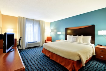 Room, 1 King Bed, Hearing Accessible (Roll-in Shower)