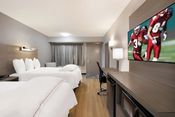 Premium Room, 2 Double Beds (Upgraded Bedding & Snack, Smoke Free)