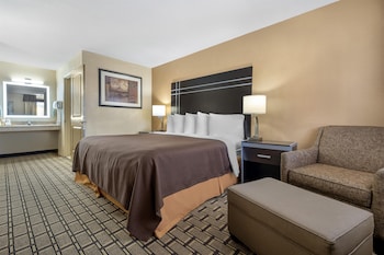 Standard Room, 1 King Bed, Accessible, Refrigerator & Microwave (Walk-in Shower)