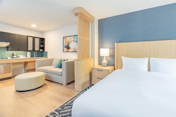Room, 1 King Bed with Sofa bed, Accessible Bathtub