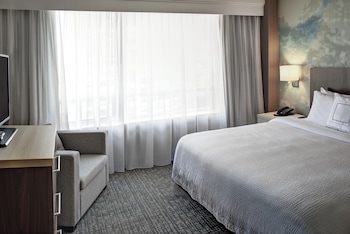 Room, 1 King Bed with Sofa bed, Hearing Accessible