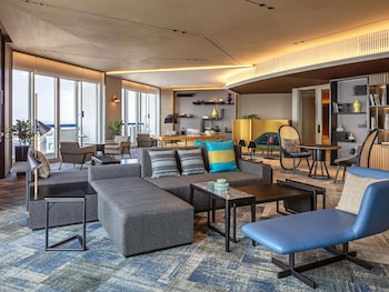 Executive Prestige Marina Bay, 2 Doubles, L65 Lounge Access, High Floor, Balcony, Marina Bay View