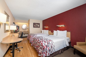 Deluxe Room, 2 Double Beds, Accessible, Non Smoking (Roll-In Shower)