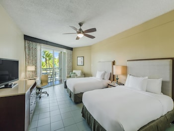 Balcony Pool View Room with 2 Double Beds