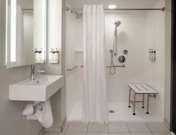 Standard Room, 1 Queen Bed, Roll-in Shower (Communications, Roll Shwr)