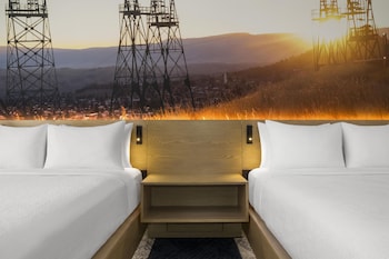 Standard Room, 2 Queen Beds, Non Smoking, Refrigerator & Microwave (Shower Only;Pet Friendly)