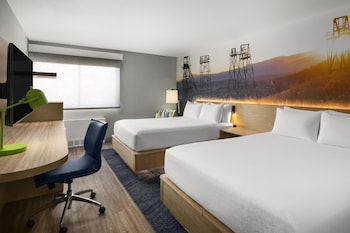 Standard Room, 2 Queen Beds, Non Smoking, Refrigerator & Microwave (No Pets in room type)