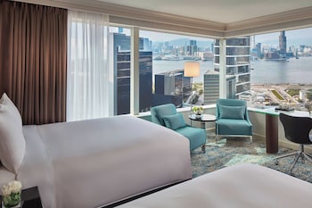 Partial Harbour view Room, 2 Double Beds, Non Smoking, Harbor View