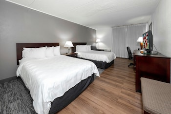 Deluxe Room, 2 Double Beds (Smoke Free, Roll-In Shower)