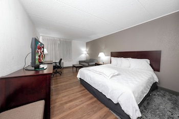 Premium Room, 1 King Bed with Sofa bed, Jetted Tub (Upgraded Bedding & Snack, Smoke Free)