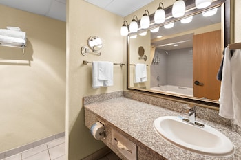 Standard Room, 1 King Bed, Accessible, Refrigerator & Microwave