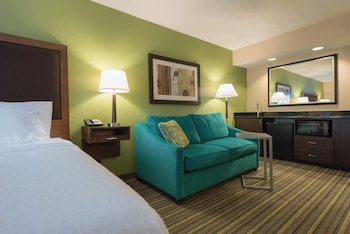Suite, 1 King Bed with Sofa bed, Microwave