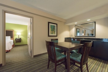 Suite, 1 King Bed with Sofa bed, Microwave