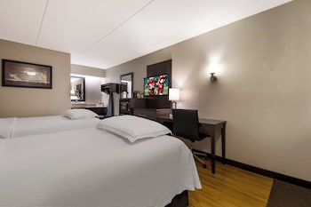 Premium Room, 2 Double Beds (Upgraded Bedding & Snack, Smoke Free)