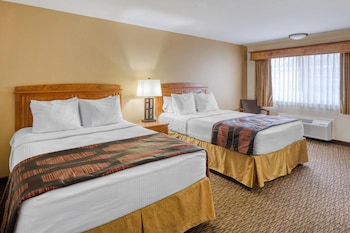 Standard Room, 2 Queen Beds, Non Smoking, Refrigerator & Microwave
