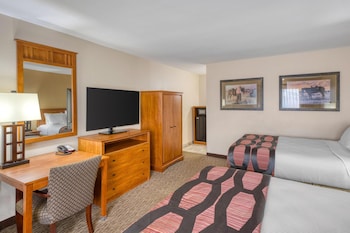 Standard Room, 2 Queen Beds, Non Smoking, Refrigerator & Microwave