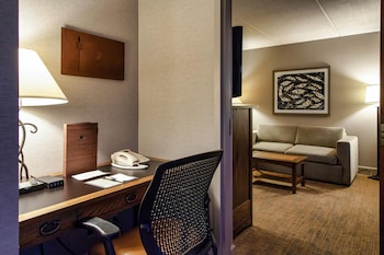 Suite, 1 King Bed with Sofa bed, Jetted Tub