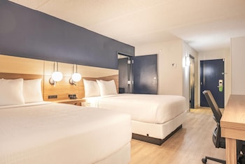 Room, 2 Double Beds, Accessible, Non Smoking (Mobility, Roll-in Shower)
