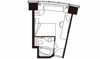 [Short Stay] Standard Single Room 9F - Non Smoking  [Check-in 19:00/Check-out 9:00]