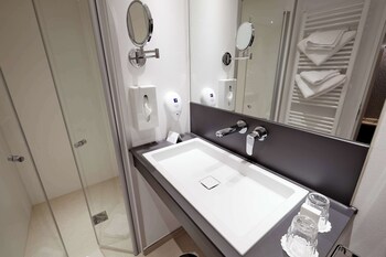 Comfort Room, 1 Double Bed, Refrigerator (Larger Room)