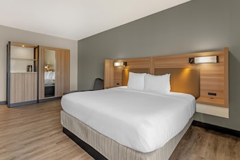 Standard Room, 1 King Bed, Non Smoking, Refrigerator & Microwave