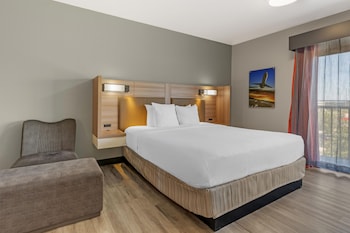 Standard Room, 1 King Bed, Non Smoking, Refrigerator & Microwave