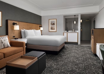 One King Bed, Roll In Shower