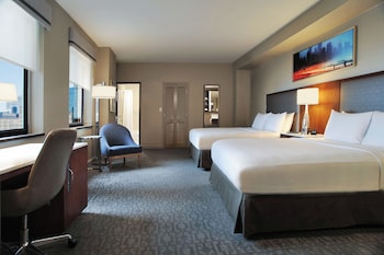 Room, 2 Double Beds, 2 Bathrooms