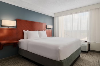 Suite, 1 King Bed with Sofa bed, Accessible Bathtub