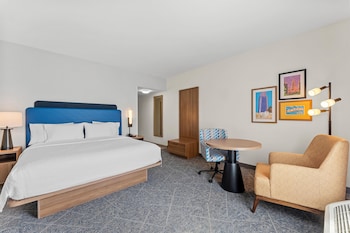 Room, 1 King Bed, Refrigerator & Microwave