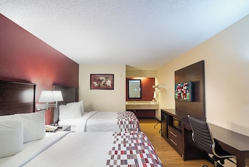 Deluxe Room, 2 Double Beds, Smoking