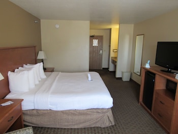 Standard Room, 1 King Bed, Non Smoking, Refrigerator & Microwave