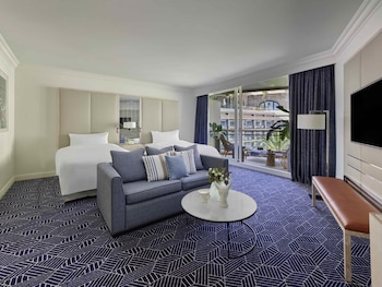 Junior Suite, Garden view, Two double bed