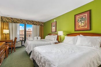 Suite, 2 Queen Beds, Balcony, City View