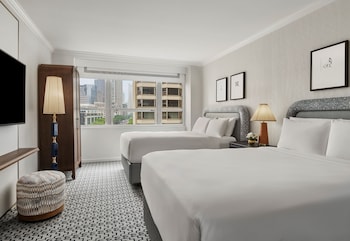 Classic Room, 2 Double Beds, Mobility Accessible