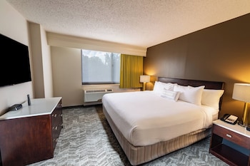 Suite, 1 King Bed, Hearing Accessible