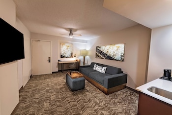 Suite, 1 King Bed, Hearing Accessible