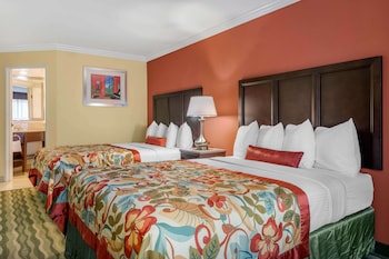 Standard Room, 2 Queen Beds, Non Smoking, Refrigerator & Microwave