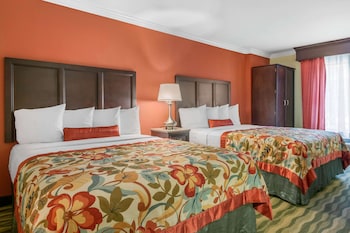 Standard Room, 2 Queen Beds, Non Smoking, Refrigerator & Microwave