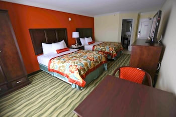 Standard Room, 2 Queen Beds, Non Smoking, Refrigerator & Microwave