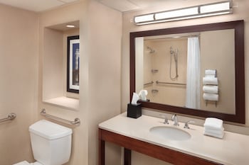 Room, 1 King Bed, Mobility Accessible, Non Smoking (Corner, Hearing, Roll-In Shower)