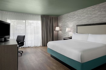 Room, 1 King Bed, Balcony, Pool View
