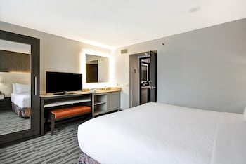 Suite, 1 King Bed with Sofa bed, Microwave