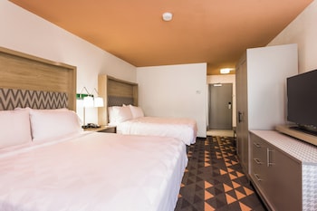 Standard Room, 2 Double Beds, Accessible (Communications Accessible)