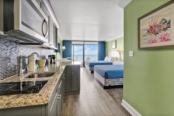 Suite, 2 Queen Beds, Ocean View (Main Building - Oceanfront Efficiency)